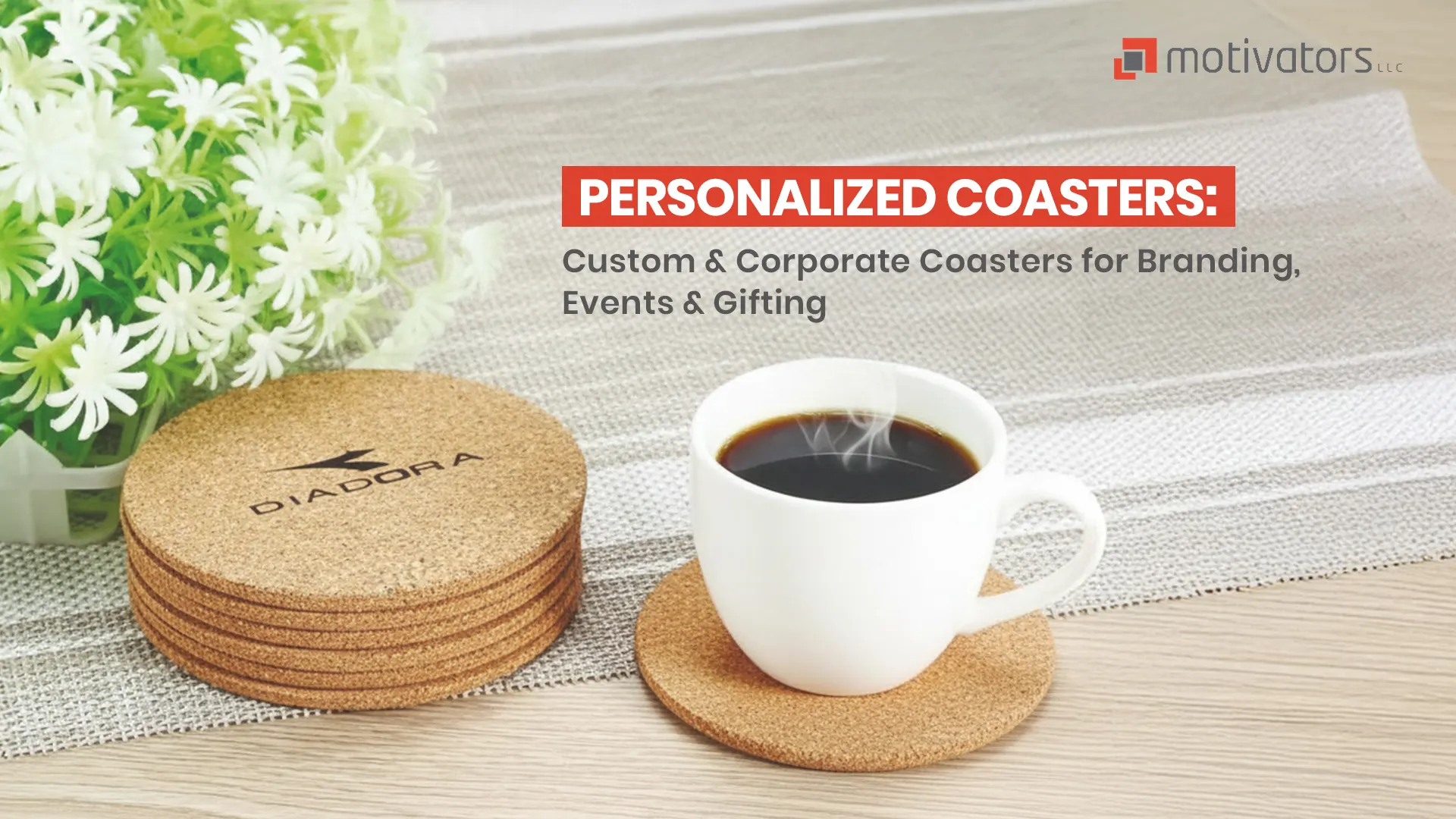 Personalized Coasters: Custom & Corporate Coasters for Branding, Events & Gifting